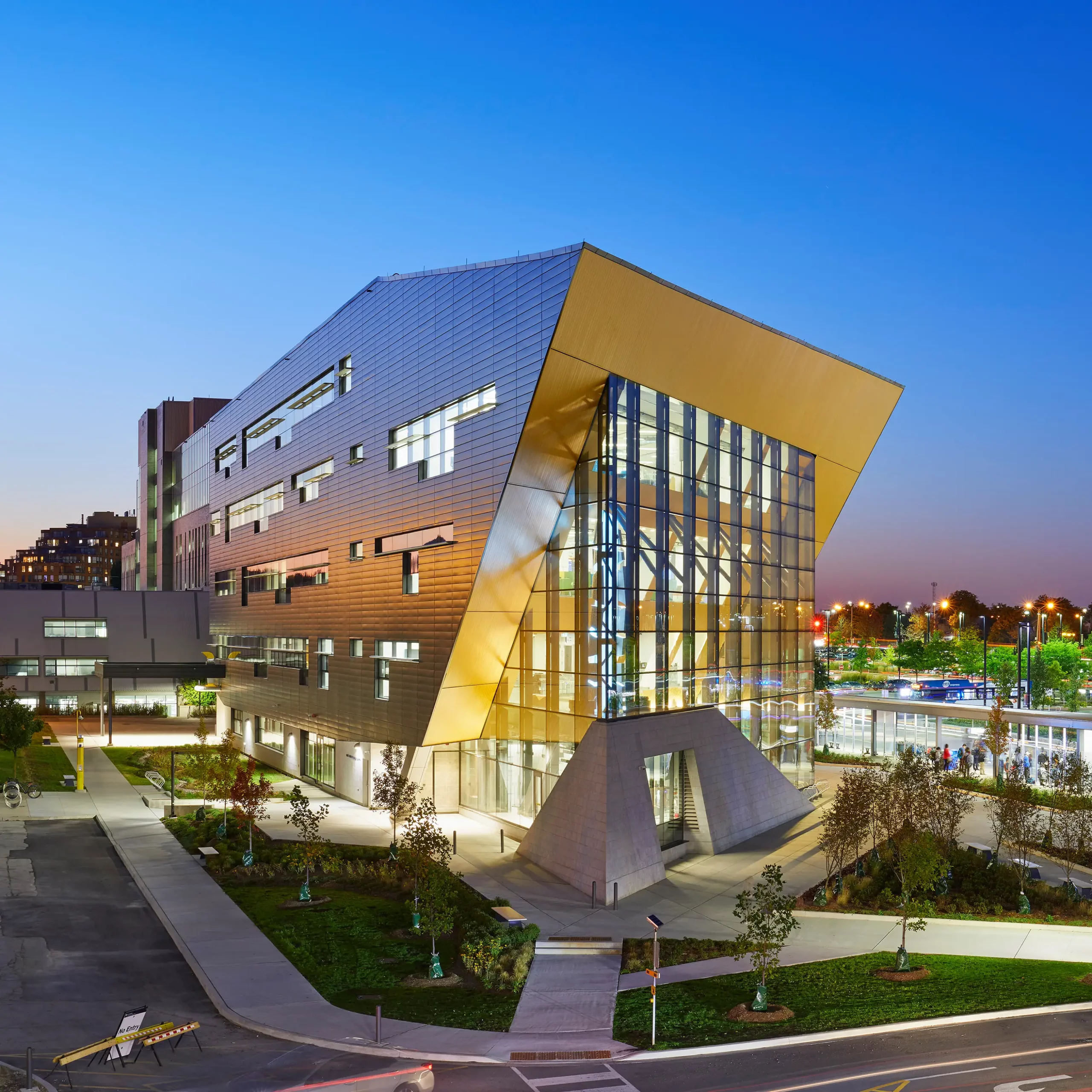 Photo of the Barrett Centre for Technology Innovation centre.